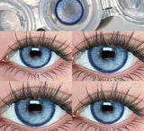 Color Contact Lenses for Eyes Real Looking Myopia Prescription Contacts Lense with Degree green Cosmetics Contact Beauty Pupil
