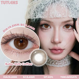 Mixed Tricolor Half-Year Colored Contact Lenses 2 Pack