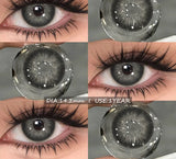 2pcs Natural Color Contact Lenses For Eyes Pattaya Green Lenses Blue Eye Contacts Lens Gray Beauty Pupils Yearly Use