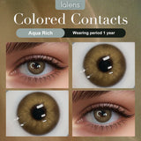 Color Contact Lenses Yearly Disposable Prescription Small Pupils Natural Eyes Colored Contacts For Daily Makeup
