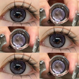Colored Contact Lenses For Eyes Myopia Natural Green Contact Lens with Prescription Beauty Pupil Cosmetics Yearly Use