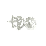 1PCS Punk Hip Hop Hollow Heart Star Teeth Caps For Women Men Vintage Tooth Grills Jewelry Accessories