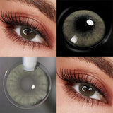 Eye Eyes Color Contacts Colored Contact Lenses Lens Small Pupil Prescription Wholesale Myopia Natural 14.2mm 2Pcs 1 Year