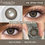 2pcs High Quality Color Contact Lenses for Eyes Cosmetic Gray Lenses Contact Fashion Beauty Pupil Eye Contacts Yearly