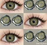 1Pair Colored Contact Lenses for Eyes Blue Eye Lenses Green Fashion Lenses High Quality Brown Natural Gray Eye Contacts
