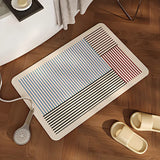 Ins Style Striped Diatom Mud Bath Mat Super Absorbent Quick Dry Bathroom Rug Non-Slip Entrance Doormat for Modern Home Decor