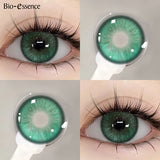 Contact Lenses Natural Look Beauty Pupils Brown Eye Contacts Cosmetic Grey/Blue Lenses for Daily Party