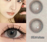 1 Pair Myopia Color Lenses for Eyes with Prescription  Natural Eyes Contacts Lenses Wearing Comfort Yearly