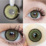 2Pcs Natural Color Contact Lenses for Eye with Myopia Power High Quality Eyes Contacts Lens Beautiful Pupil