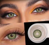 Colored Contacts Lenses for Eyes Gray Pupils Fashion Blue Lenses Brown Makeup Contact Yearly Green Beautiful Pupil 2pcs