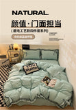 Bedclothes Lace Style Bed Sheets Set Skin-friendly Bedding Set Single Double King Duvet Cover Bed Linen Set For Girls