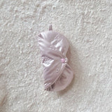 Glasses Pouch Bow Embossed Heart Pink PU Leather With Patterns Heart Shaped Eyewear Storage Case Bow Pouch Eyewear Accessory