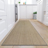 Kitchen Rug TPR Backing Non-slip Foot Mat Long Hallway Carpet Soft Wear-resistant Antislip Floor Mats Laundry Bedside Rugs