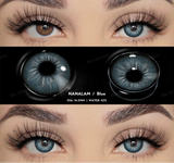 0~-6.00 Myopia Lenses 1 Pair Colored Contact Lenses with Degree Natural Eye Contact Prescription Lens Fashion Lenses
