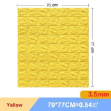 10 Pcs 3D Peel and Stick   Wall Stickers Home Decor Living Room Waterproof Foam Vinyl PVC 70X77CM Self Adhesive Panels Wallpaper