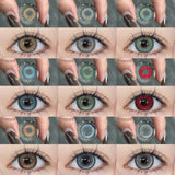 Colored Pupils for Eyes Korean Lens Cosmetics Blue Eye Color Contact Lenses Green Eye Lens Color Lens Eyes Lenses