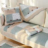 Cotton Fabric Four Seasons Sofa Cover Couch Floral Cover Plaid Printed Towel Sofa for Living Room lounge