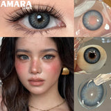1 Pair Colored Contact Lenses for Eyes Natural Brown Contact Lenses Fashion Lenses Brown Eye Lens Softlenses