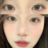 1pair Natural Gray Color Contact Lenses Cosmetic Softlens 14.2mm