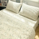 Thiened Pure Cotton Blue Wind Bell Bedding Set Ins Small Flower Tee Piece Bedding Set Quilt Cover Single Bedding Set