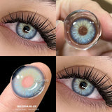 Fashion Colores Contact Lenses for Eyes Brown Contact Lens Gray Contact Lens Color Eye Contacts Eye Makeup Beauty Pupils