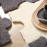 Ins Style Living Room Bedside Keep Warm Carpet Modern Minimalist Splicing Plush Floor Mats Home Bedroom Puzzle Climbing Pads