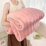 Throw Blankets for Couch Gift for Girls Women Comfortable Plush Cozy Faux Rabbit Fur Warm Fleece Soft Sofa Cover Blanket Camping