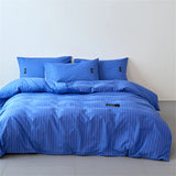 New Simple Wind 100% Cotton Stripe Single Product Quilt Cover High-quality Skin-friendly Duvet Cover Without Pillowcase