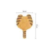 Cute Tufting Cat Tail Seat Mat Cushion Soft Fluffy Cartoon Stool Chair Sofa Pad Decoration Home Office Decor 57x36cm