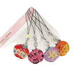 Mobile Phone Lanyard, Clear and Transparent Printed Apple Keychain Pendant, Ins Super Fairy Schoolbag and Pen Case Pendant
