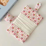 Windowpane plaid cushion cover decorative frill edge pillow cover decorative backrest pillowcase
