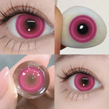 Cosmetics Color Contact Lenses Cosplay Red Color Lens Anime Black Lenses Korean Lenses Grow Eye Big Eye lens Blue Lenses