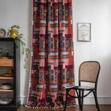 Modern Nordic Sheer Tulle Window Curtains Flower Pattern Drapes Living Room Home Decor Furniture Cover