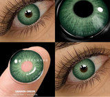 1Pair Color Contact Lenses for Eyes Cosmetics Blue Contact Lenses Brown Natural Contact Lens Gray Pupils Green Contacts