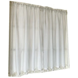 Korean style window screens are opaque and perforated-free. hook and loop curtains, bay windows, balcony floor-to-ceiling window