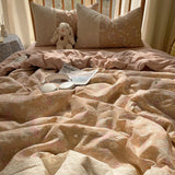 Summer Quilt Cool Blanket New Jacquard Lace Korean Edition Summer Cooling Blanket 여름이불 Machine Washable Mother Gift