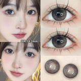 1 Pair New Eyes Contacts Lenses with Myopia Diopter Eyes High Quality Nature Soft Lens Beauty Pupil Annual Fast Shipping