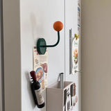 Non perforated magnetic hook for bathroom and kitchen, strong and seamless magnetic suction hook for refrigerator