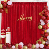 2 Panels Silver-Sequin Backdrops Sequin Fabric Sparkly Photography Backdrops Curtains for Party Wedding Background Decoration