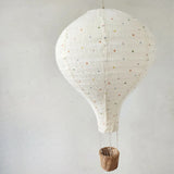 Handmade Kids Room Hanging Hot Air Balloon Nordic Style Children Bedroom Decoration Craft Wall Decor Photography Accessories