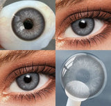 Color Contact Lenses for Eyes 1pair Yearly Natural Eye Color Makeup Lens Brown Cosmetic Soft Eye Lenses Beauty Pupils