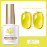Auroras Cat Magnetic Gel Nail Polish Reflective Sparkling Glitter Semi Permanent Nail Art Soak Off LED UV Gel Varnis