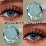 1 Pair Colored Contact Lenses for Eyes Natural Eye Pupils Contact Blue Lenses Green Lenses Fashion Lenses 2PCS