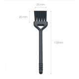 100Pcs/Lot Portable Plastic Five Finger Keyboard Brush Computer Cleaning Brush Cleaner Supplies Tools