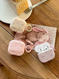 Casual Three Color Bow + Ring Suitable for Apple Airpodspro2 Case/Airpodspro Case/Airpods4 Case/Airpods3 Case/Airpods2 Case/Fash