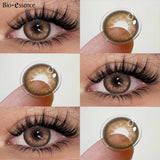 2pcs Natural Color Contact Lenses for Eyes Brown Lenses Colorcon Korean Lenses Yearly Beauty Brown Eye Contacts Lens