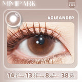 2pcs Half-Yearly Colored Contacts Big Diameter High Moisture Soft Lenses Fashion Makeup Cosplay Blue Gray Brown Red -0