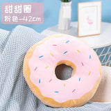Simulation Donut Pillow Cushion Dessert Shop Gift Girlfriend Home Cushion Children's Playground Decoration
