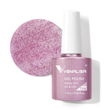 Nail Gel Polish 7.5ml HEMA/TPO FREE Red Sparkle Sequin Gel Nails Beautiful Semi Permanent Soak Off UV LED Gel Polish