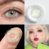 1 Pair SWAN Series Big Eyes of Natural Contact Color Contact Lenses for Colorful Eyes Beauty Contact Lenses for Eyes
